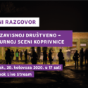 Javni razgovor o nezavisnoj društveno-kulturnoj sceni u Koprivnici